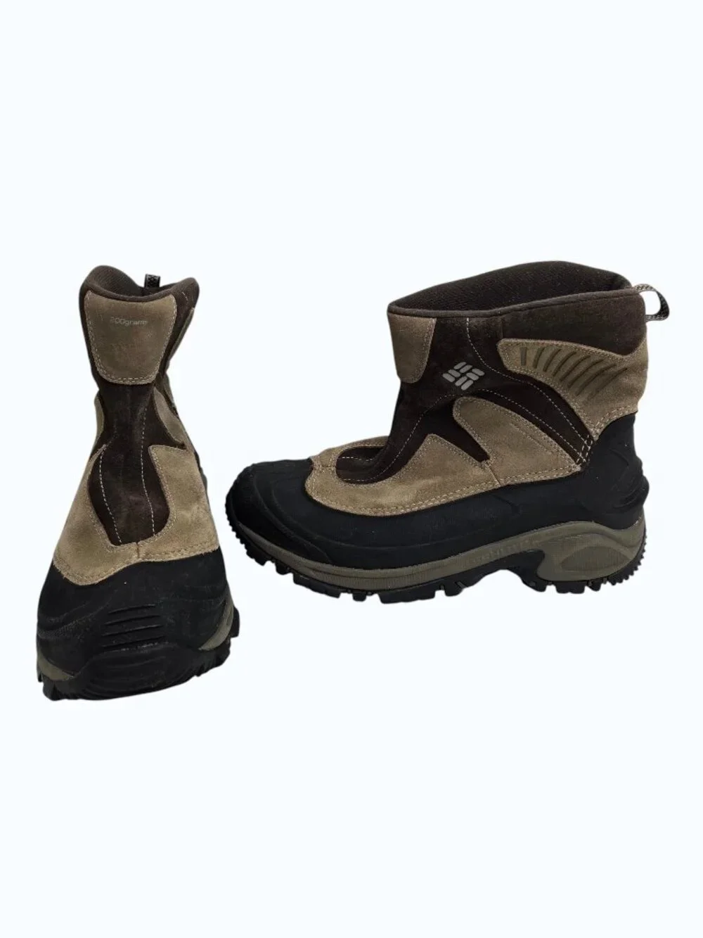 Columbia Men's Snowtrek Techlite Omni-Grip winter boots 11 Brown Snow 200 grams